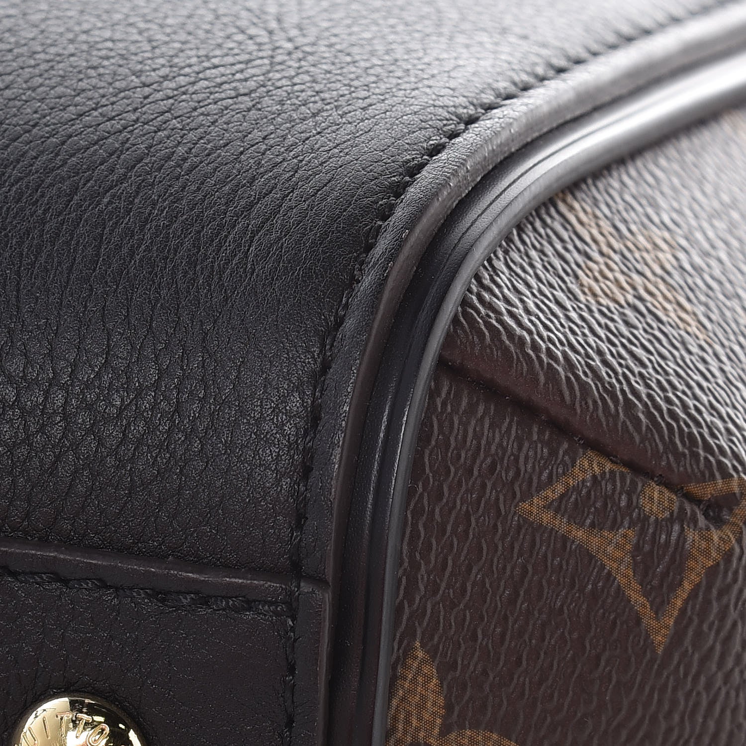 Louis Vuitton Calfskin Monogram Kimono Tote PM Black 10 of 13
