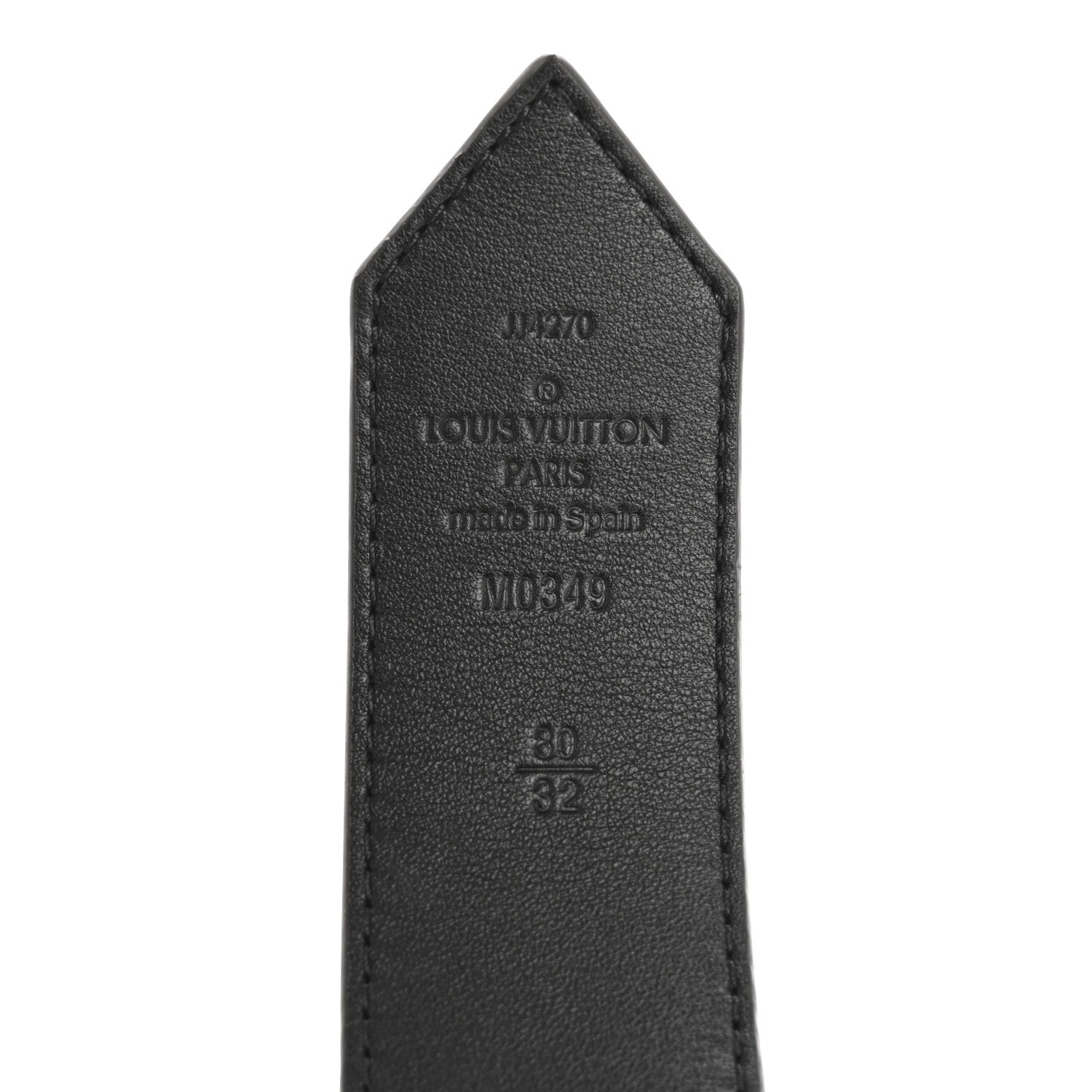 Louis Vuitton Monogram 25mm Dauphine Reversible Belt 80 32 Black 5 of 9