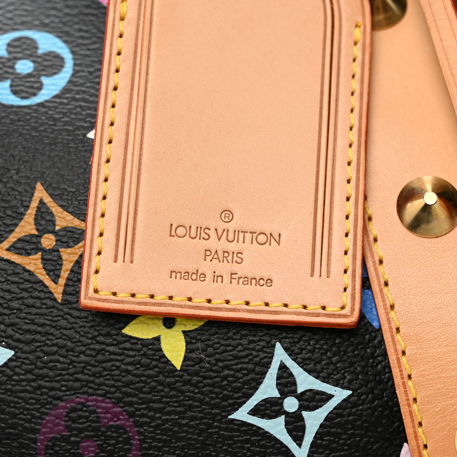 Louis Vuitton Monogram Multicolor Keepall 45 Black 5 of 11