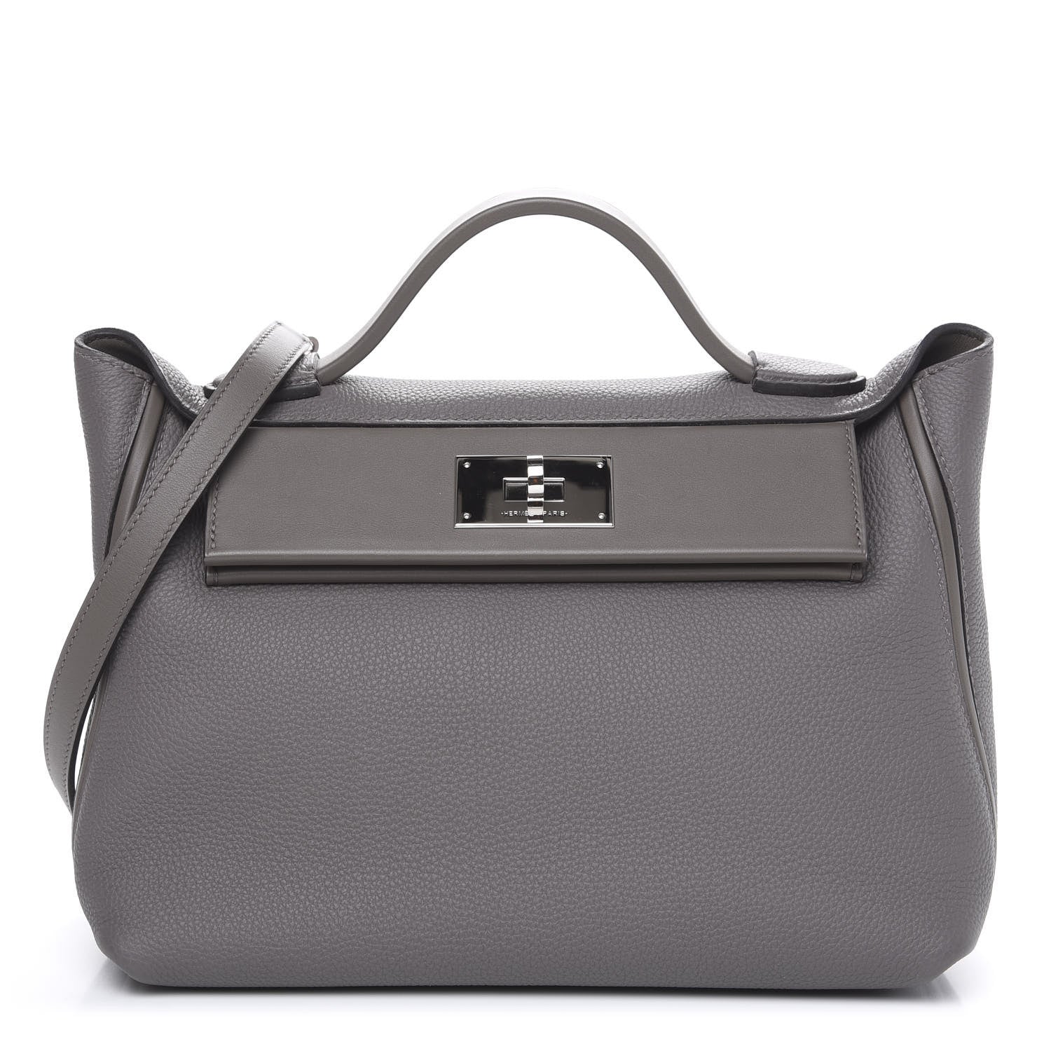 Hermes Taurillon Marurice Swift 24/24 29 Etain 1 of 9