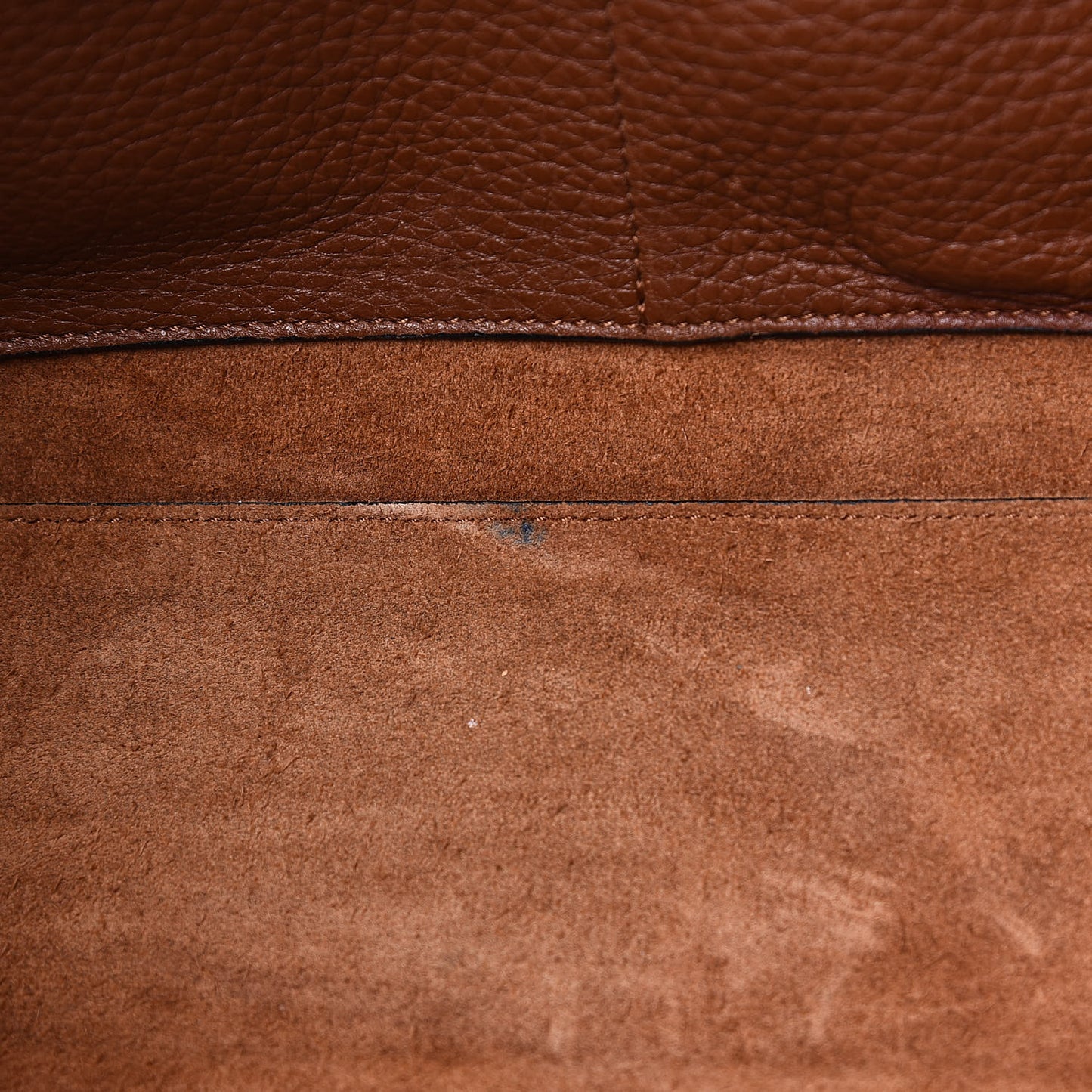 Grained Calfskin Small Rockstud Shoulder Tote Bright Cognac