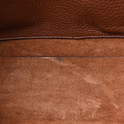 Valentino Garavani Grained Calfskin Small Rockstud Shoulder Tote Bright Cognac 8 of 20
