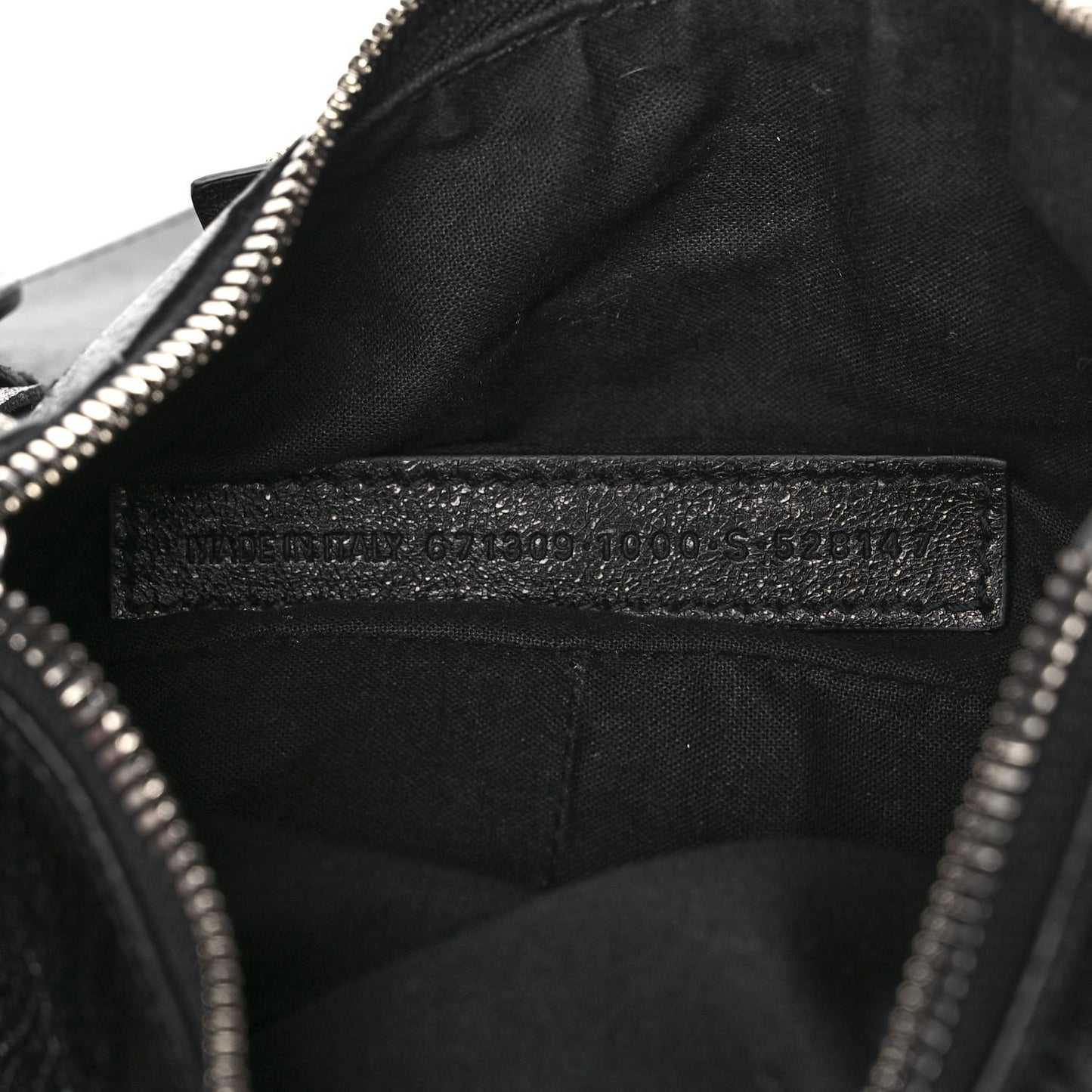 Agneau Arena Le Cagole Shoulder Bag XS Black