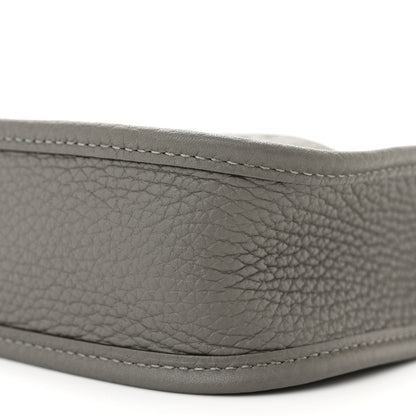 Hermes Taurillon Clemence Evelyne TPM Gris Meyer 10 of 11