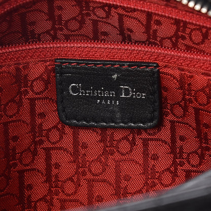 Christian Dior Lambskin Cannage Medium Lady Dior Black 8 of 13