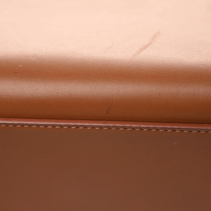 Celine Natural Calfskin Suede Medium Bi-Color Trapeze Beige 13 of 17