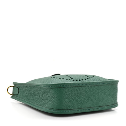 Hermes Taurillon Clemence Evelyne TPM Vert Vertigo 4 of 11