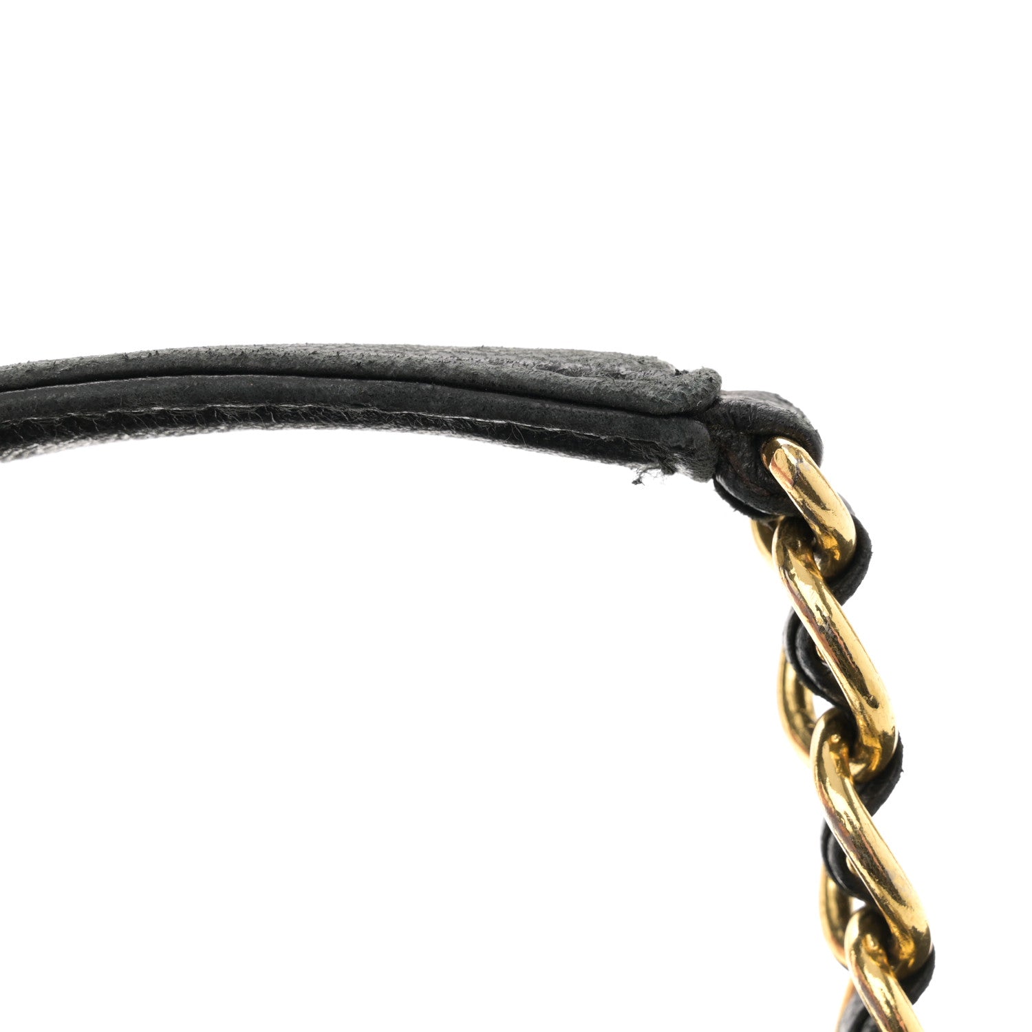 Prada Tessuto Nylon Chain Shoulder Bag Black 13 of 14