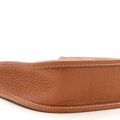 Hermes Taurillon Clemence Evelyne TPM Gold 9 of 11