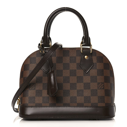 Louis Vuitton Damier Ebene Alma BB 1 of 9