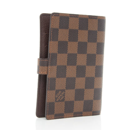 Louis Vuitton Damier Ebene Small Ring Agenda Cover 3 of 7