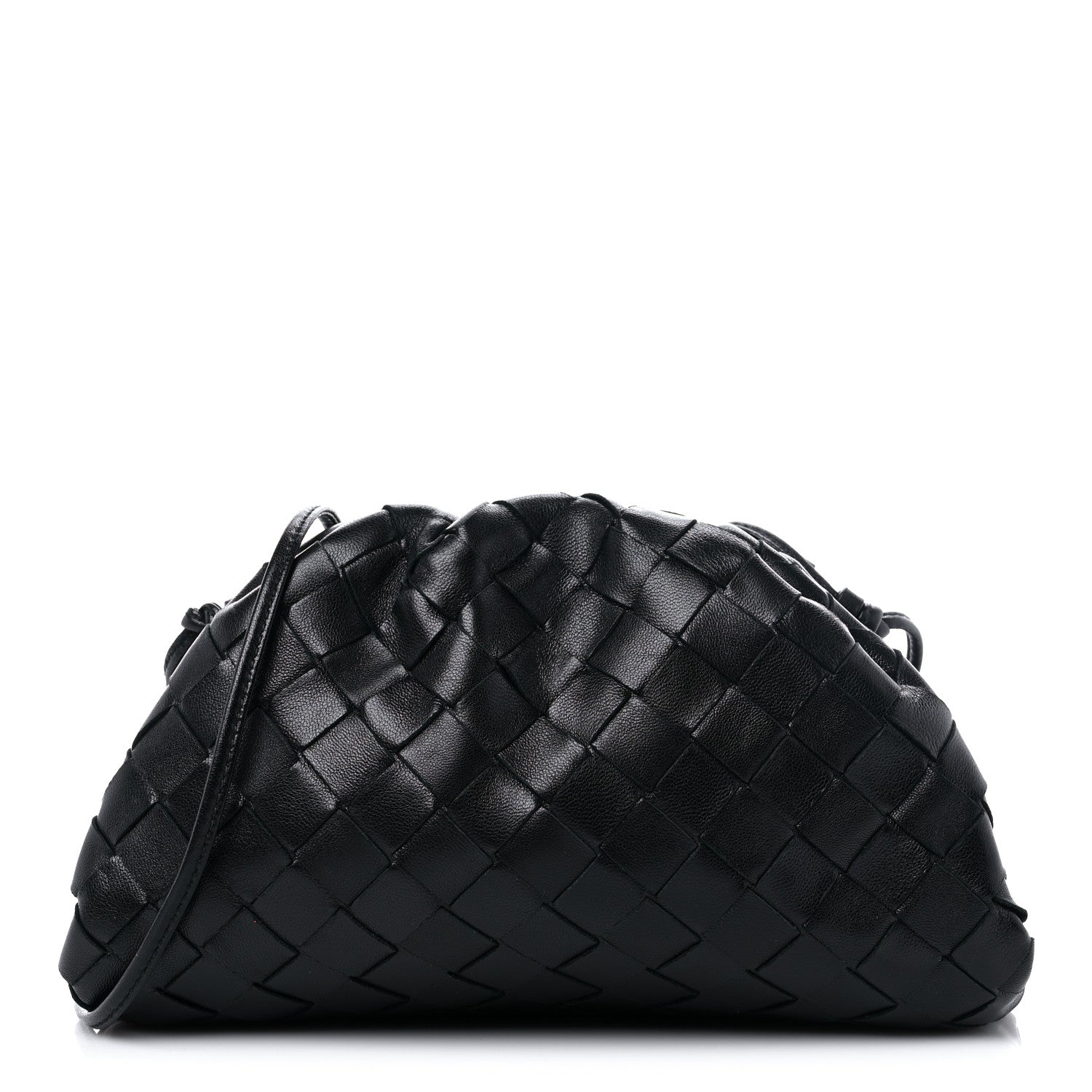 Bottega Veneta Nappa Intrecciato The Mini Pouch Black 1 of 7