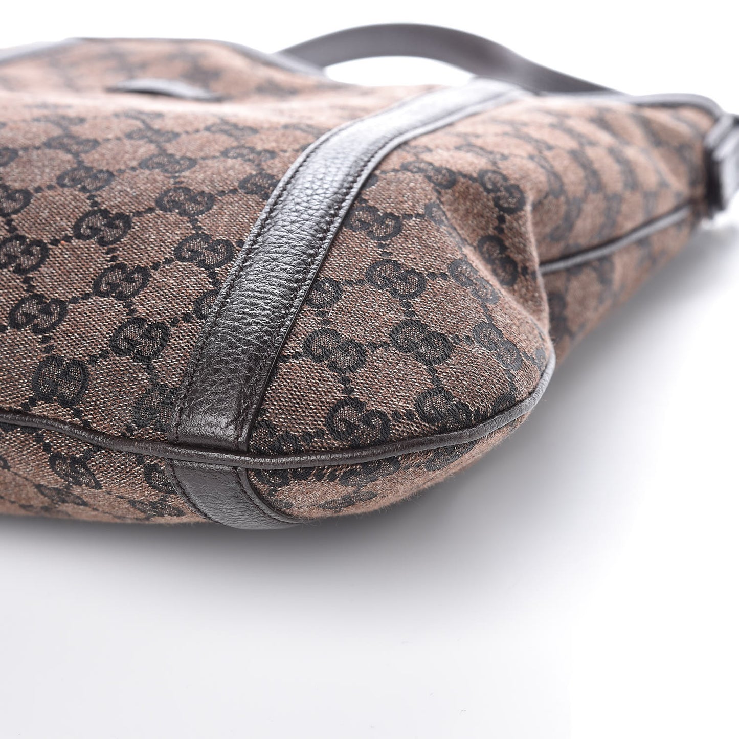 Monogram Hobo Dark Brown