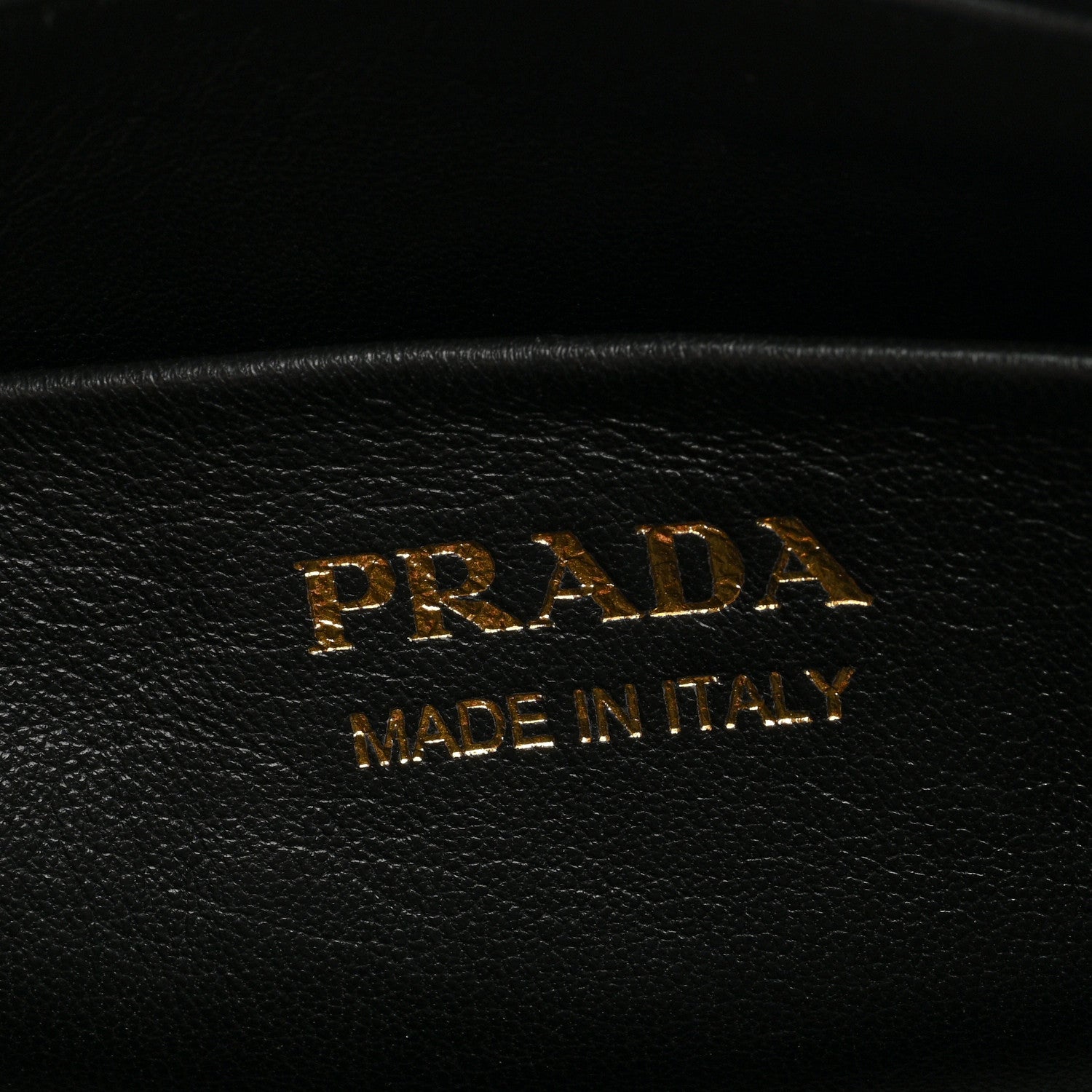 Prada Soft Calfskin Arque Shoulder Bag Black 6 of 9