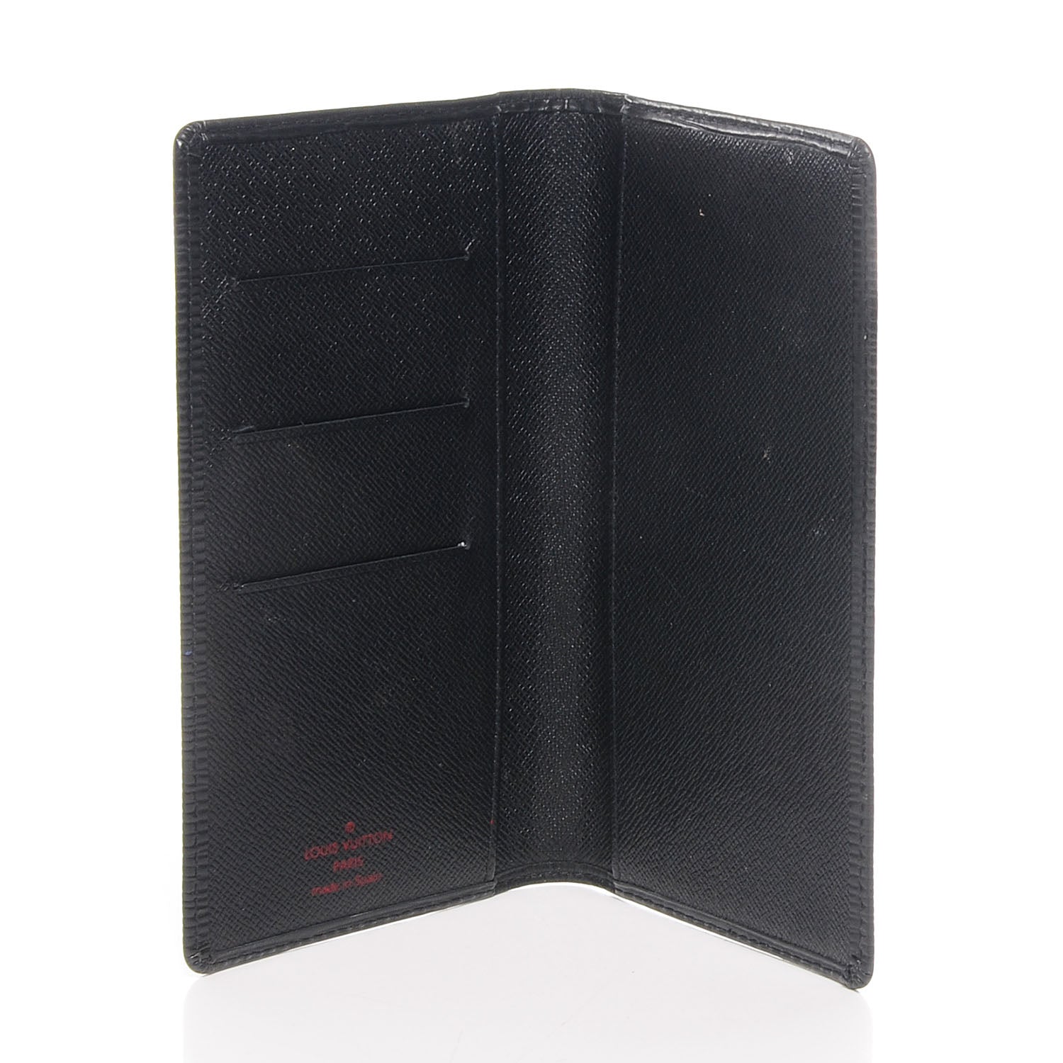 Louis Vuitton Epi Pocket Agenda Cover Black 6 of 8