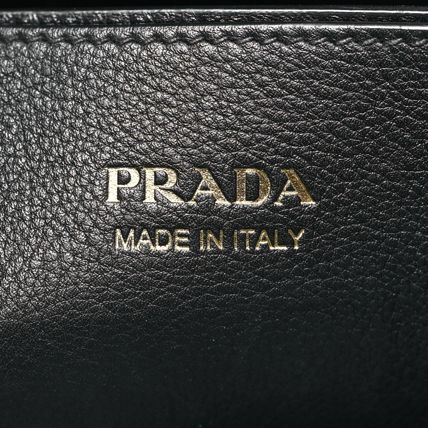Prada Soft Grain Calfskin Small Double Belt Tote Black 6 of 9