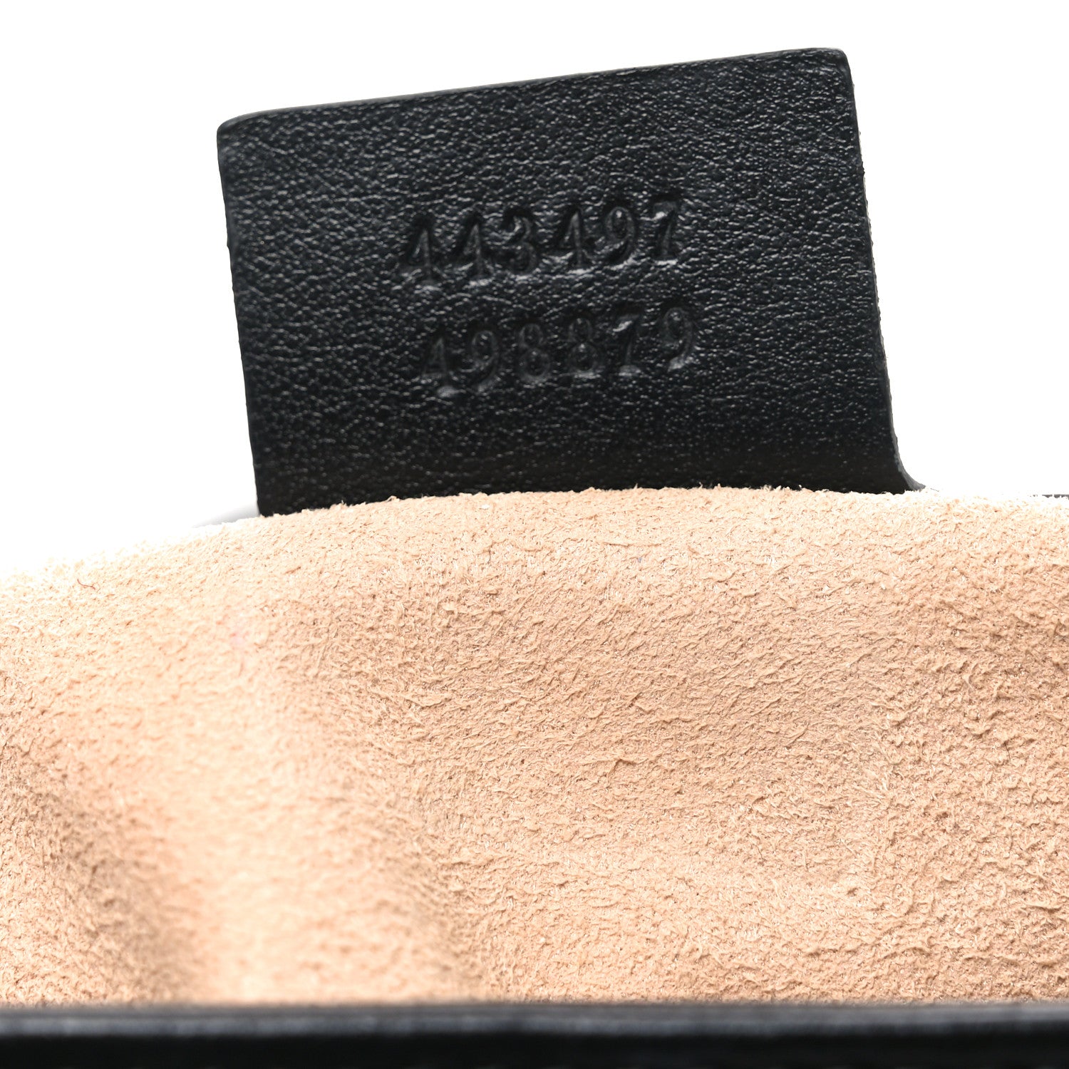 Gucci Calfskin Matelasse Small GG Marmont Shoulder Bag Black 7 of 11