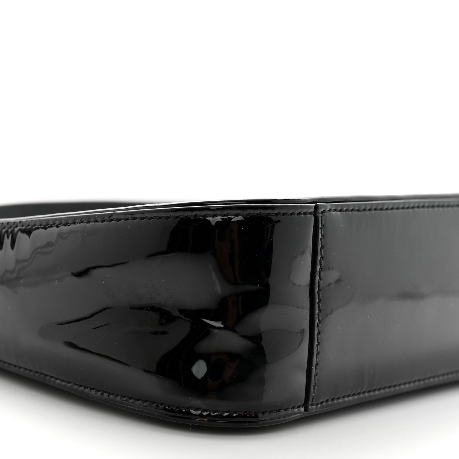 Saint Laurent Patent Le 5 A 7 Hobo Black 9 of 12