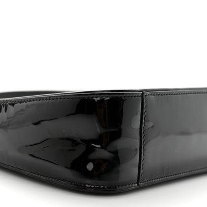 Saint Laurent Patent Le 5 A 7 Hobo Black 9 of 12