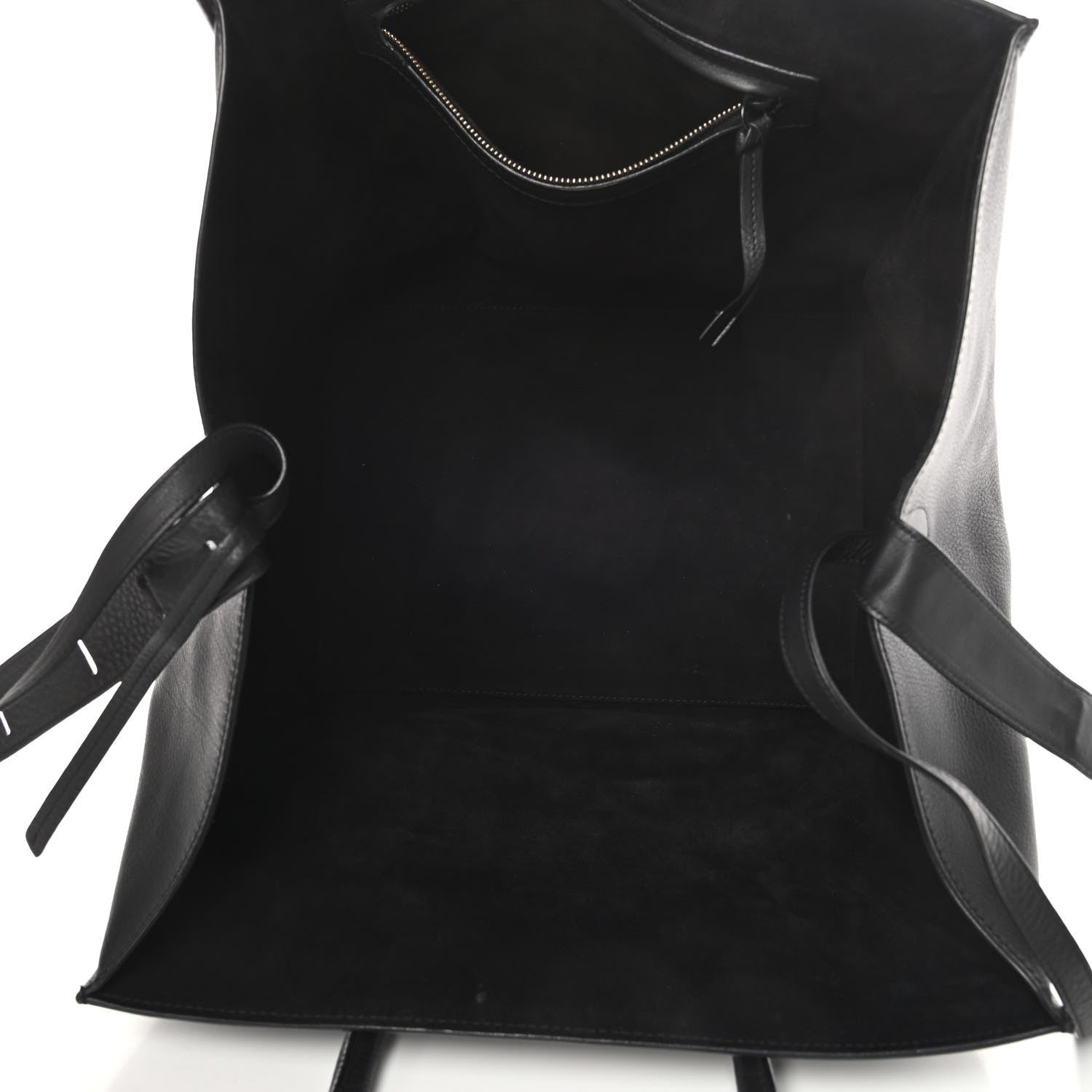 Celine Supple Calfskin Large Phantom Luggage Black 5 of 13