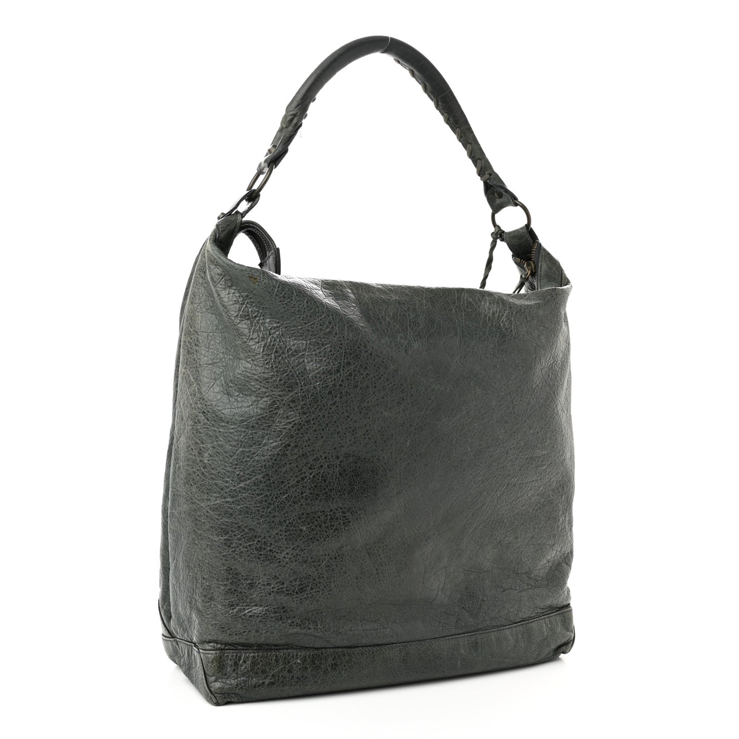 Agneau Classic Hardware Day Hobo Anthracite