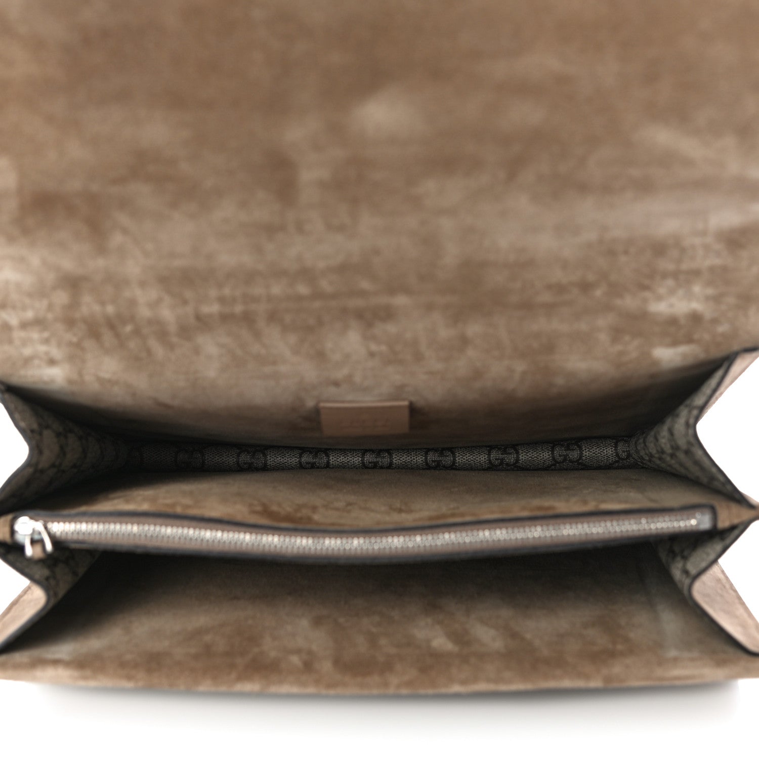 Gucci GG Supreme Monogram Medium Dionysus Shoulder Bag Taupe 5 of 19