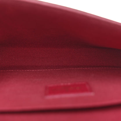 Louis Vuitton Monogram Pochette Felicie Chain Wallet Fuchsia 6 of 16