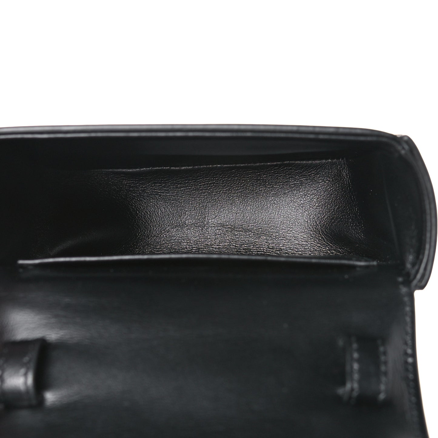 Shiny Calfskin Mini Triomphe Black