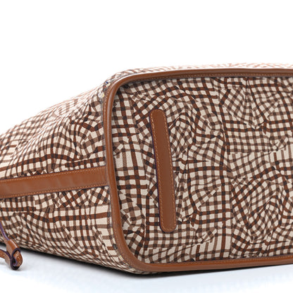 MCM Visetos Medium Liz Reversible Shopper Tote Cognac 12 of 15