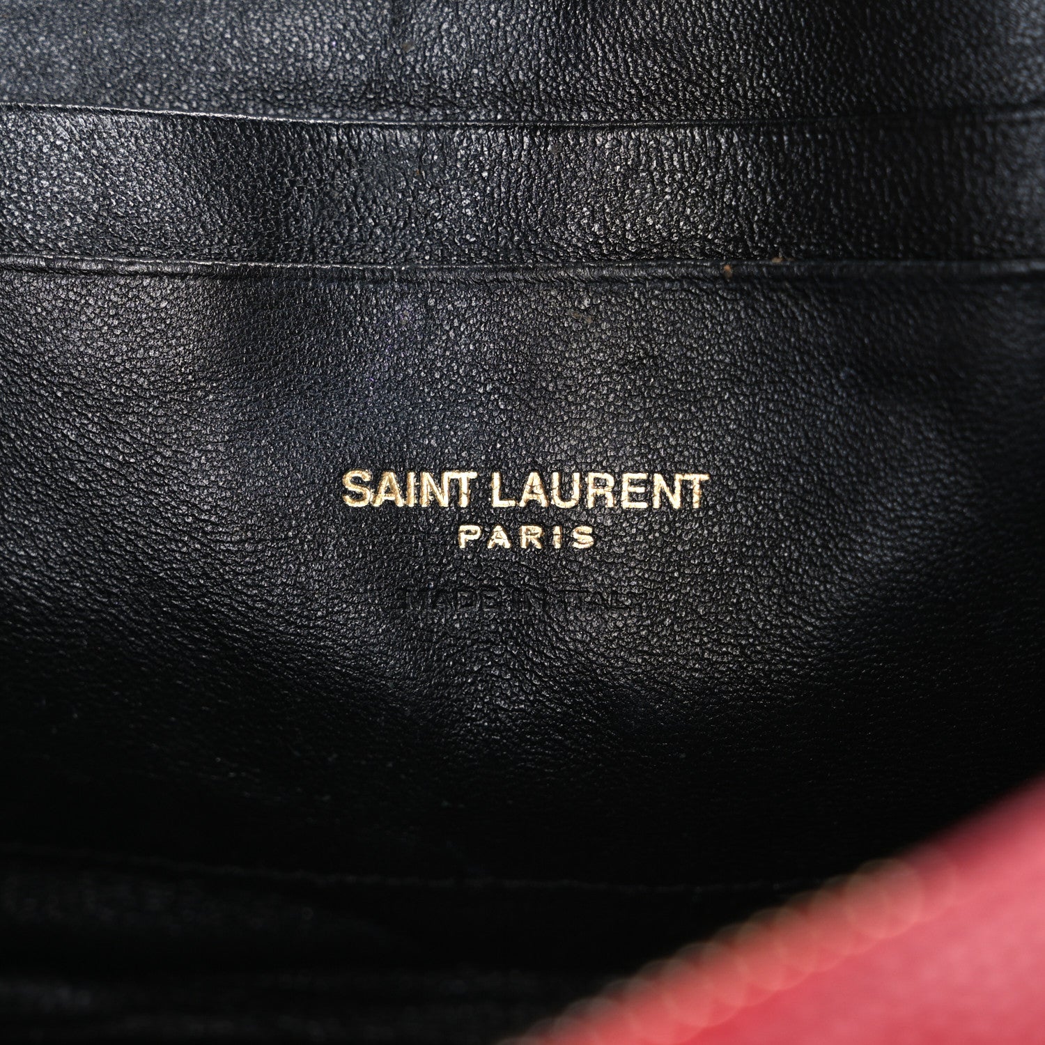 Saint Laurent Grain De Poudre Matelasse Monogram Mini Lou Camera Bag Opyum Red 6 of 12
