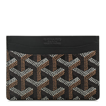 Goyard Goyardine Saint Sulpice Card Holder Black 1 of 7