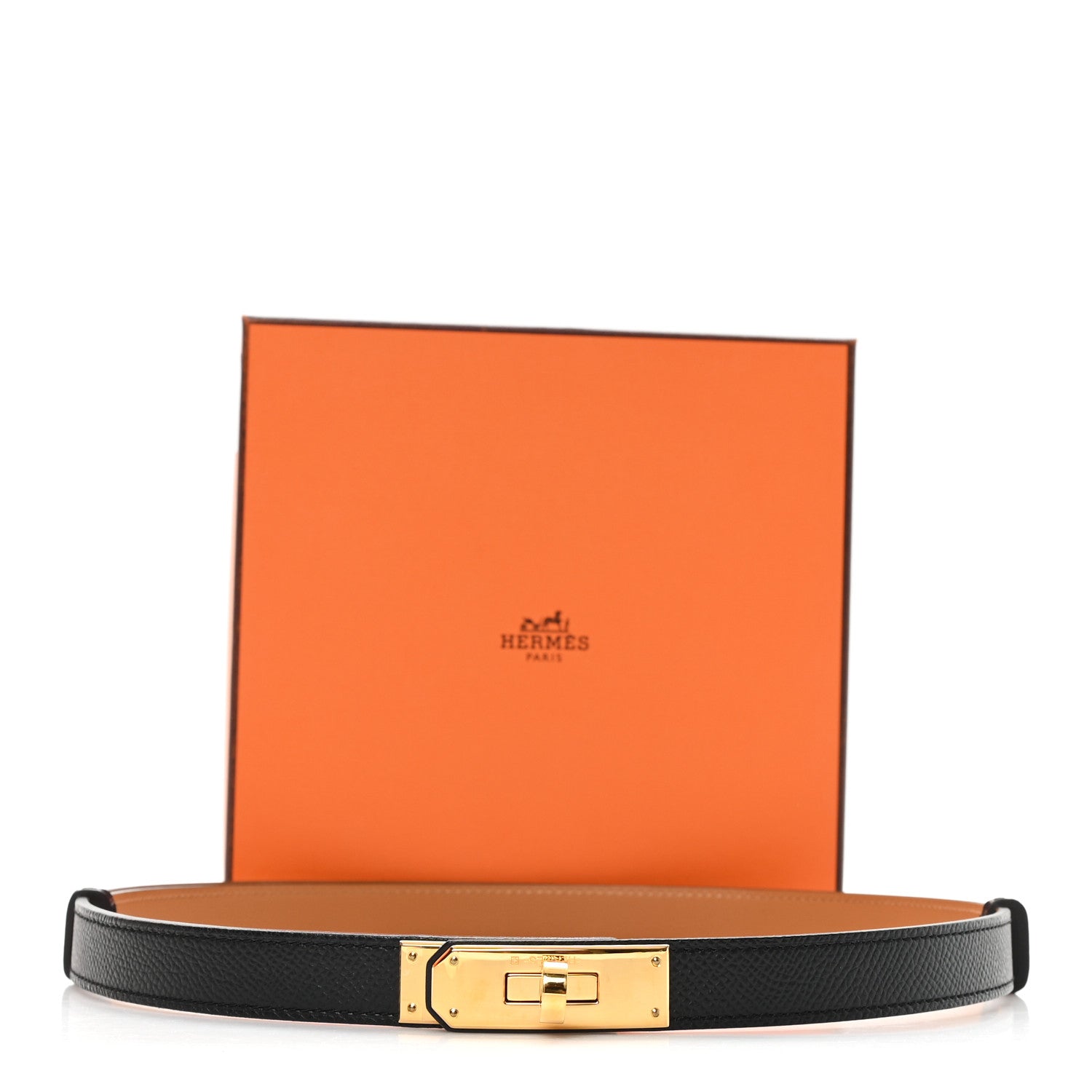 Hermes Epsom Kelly Belt Black 4 of 4