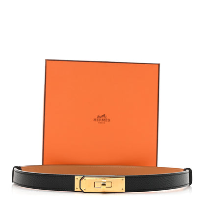Hermes Epsom Kelly Belt Black 4 of 4