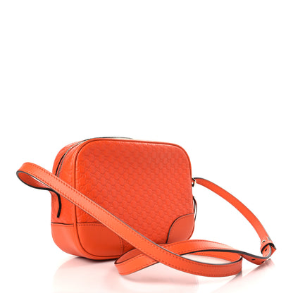 Gucci Soft Microguccissima Mini Bree Messenger Bag Sun Orange 3 of 9