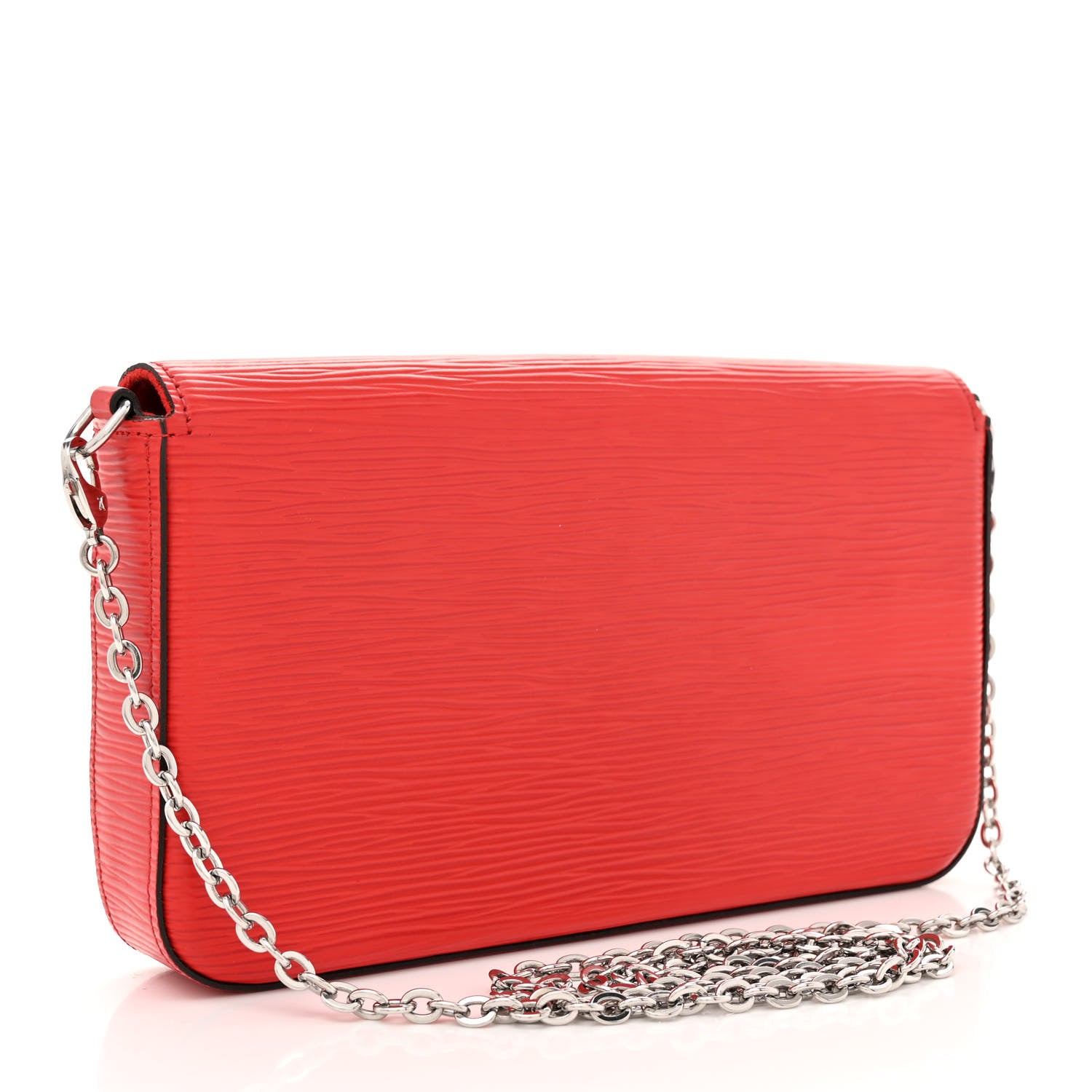 Louis Vuitton Epi Pochette Felicie Coquelicot 4 of 12