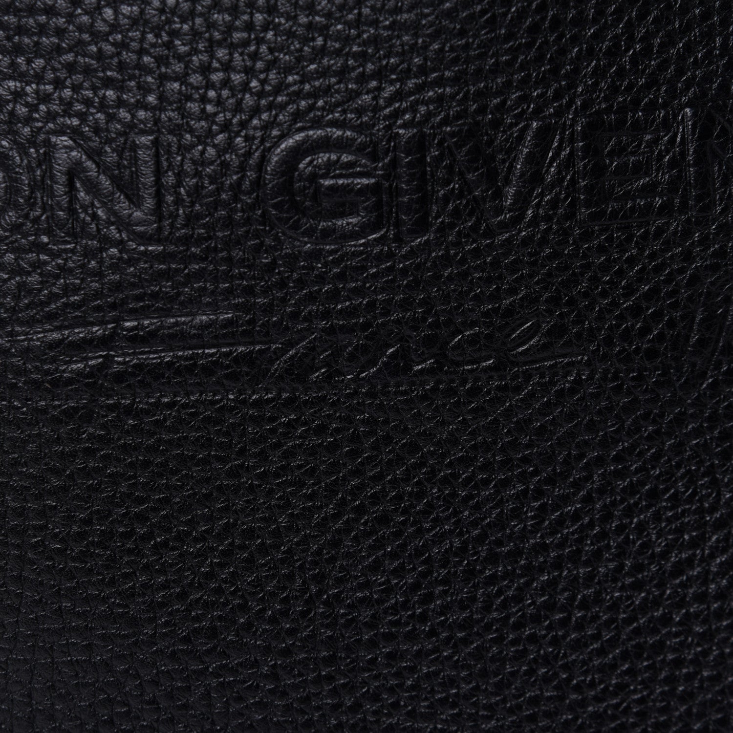 Givenchy Pebbled Calfskin Large HDG Flat Tote Black 10 of 10