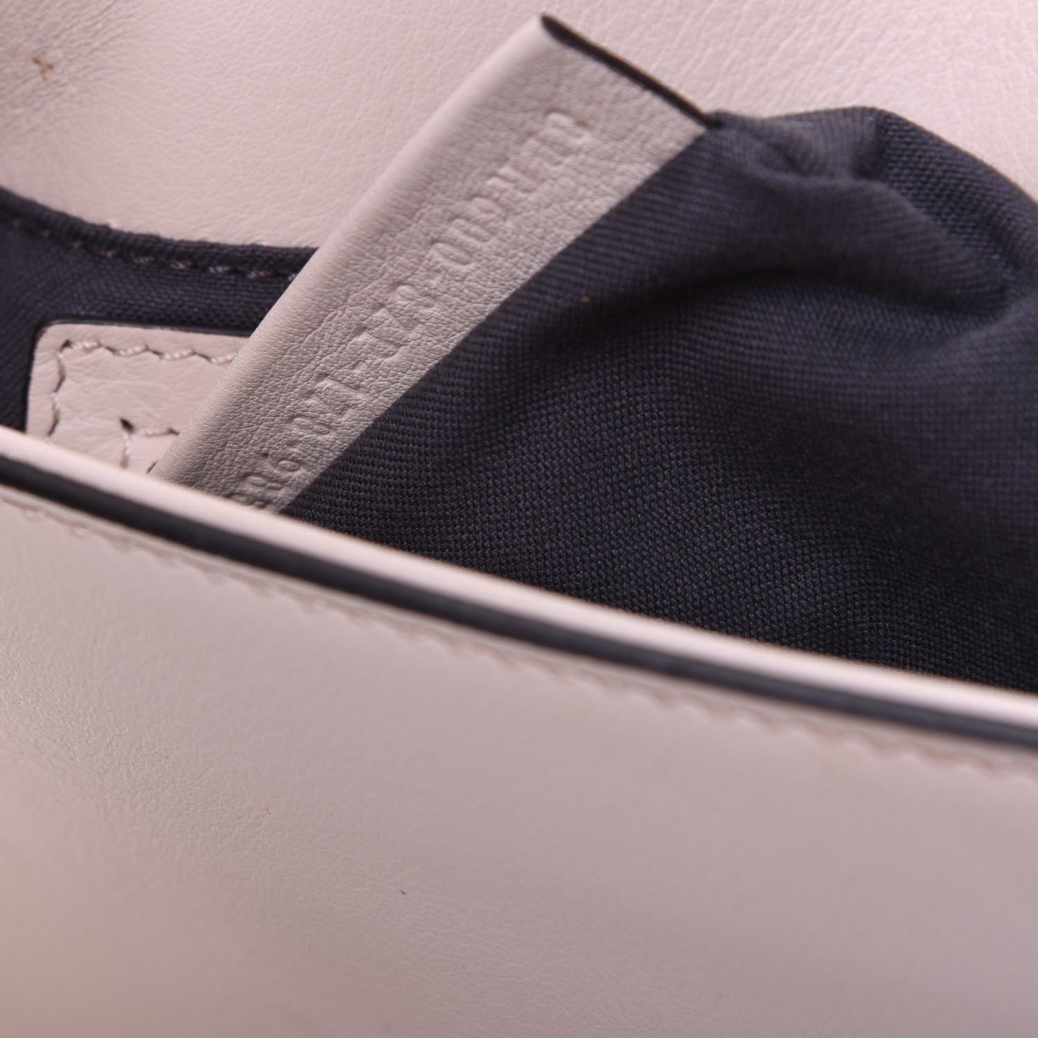 Fendi Vitello Dolce Lace Up Baguette Camelia 10 of 19