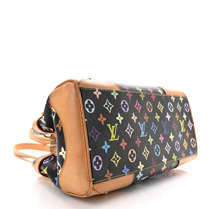 Louis Vuitton Monogram Multicolor Claudia Black 4 of 12