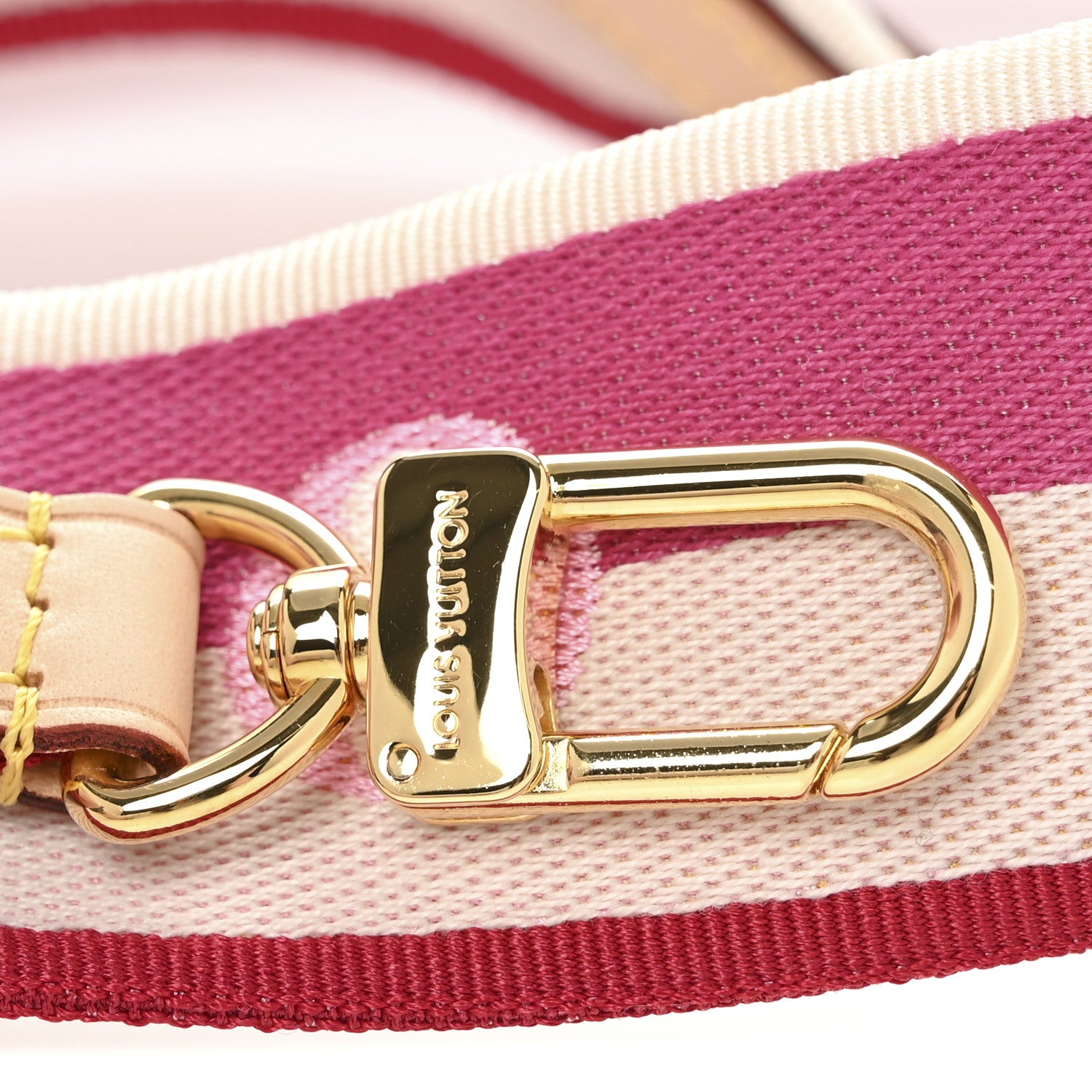 Louis Vuitton Jacquard Speedy Bandouliere 20 Shoulder Strap Fuchsia 5 of 5