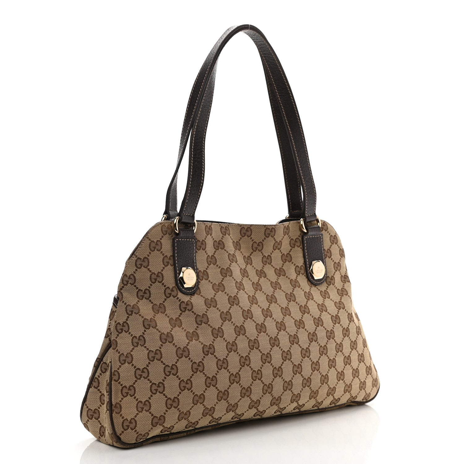 Gucci Monogram Medium Charmy Shoulder Bag Brown 3 of 12