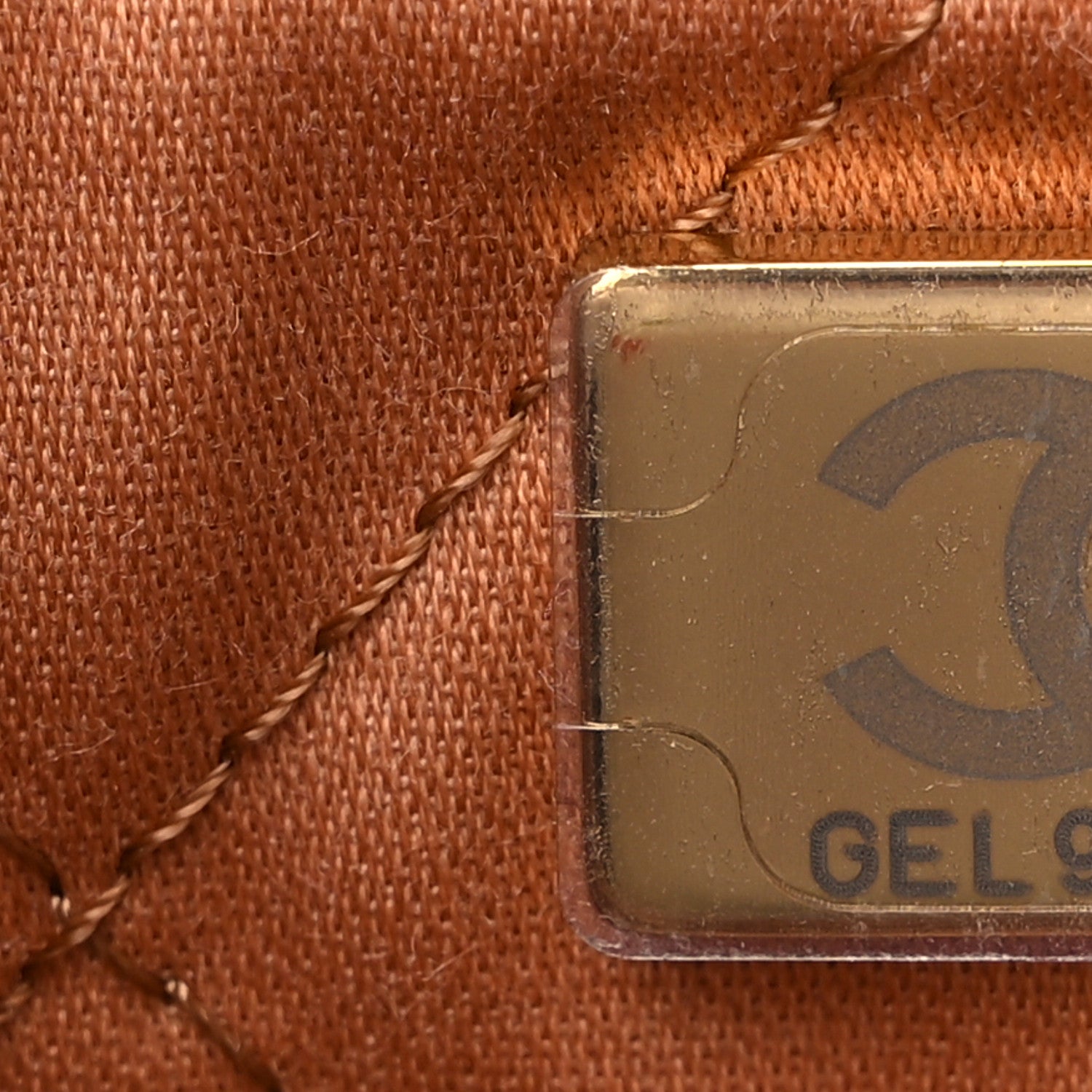 Chanel Shiny Calfskin Quilted Chanel 22 Camel 8 of 10