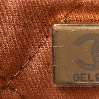 Chanel Shiny Calfskin Quilted Chanel 22 Camel 8 of 10