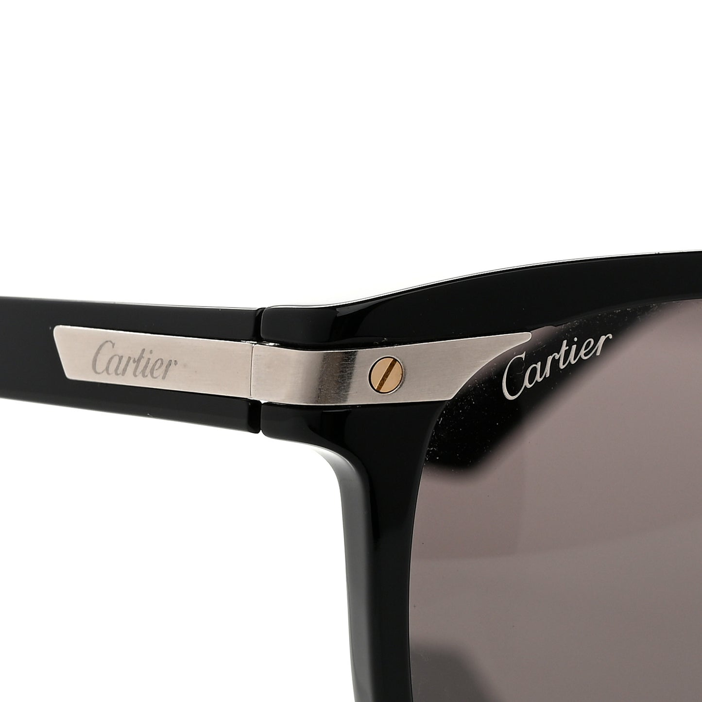 Santos De Cartier Square Sunglasses CT0190S Black