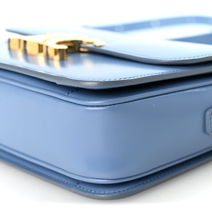Celine Shiny Calfskin Teen Triomphe Azure 10 of 10