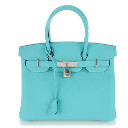Hermes Togo Birkin 30 Bleu Atoll 1 of 23