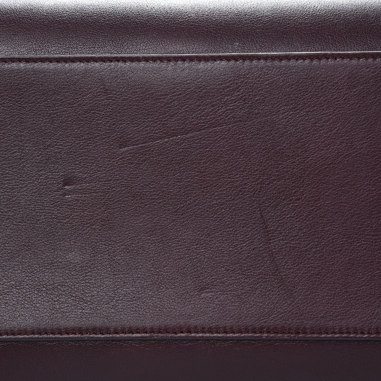 Calfskin Crocodile Embossed Medium Moujik Top Handle Bag Amarena