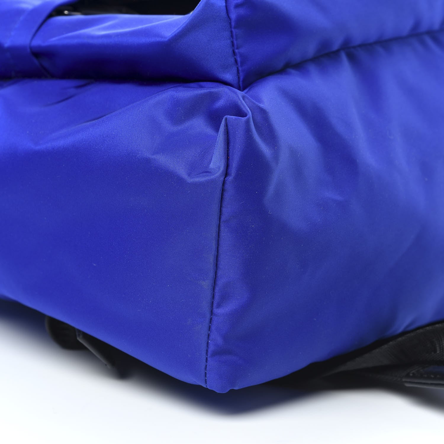 Versace Nylon 90's Vintage Logo Backpack Blue 6 of 7