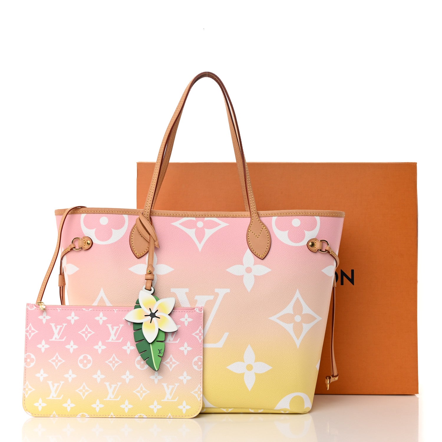 Louis Vuitton Monogram Giant By The Pool Neverfull MM Light Pink 14 of 14