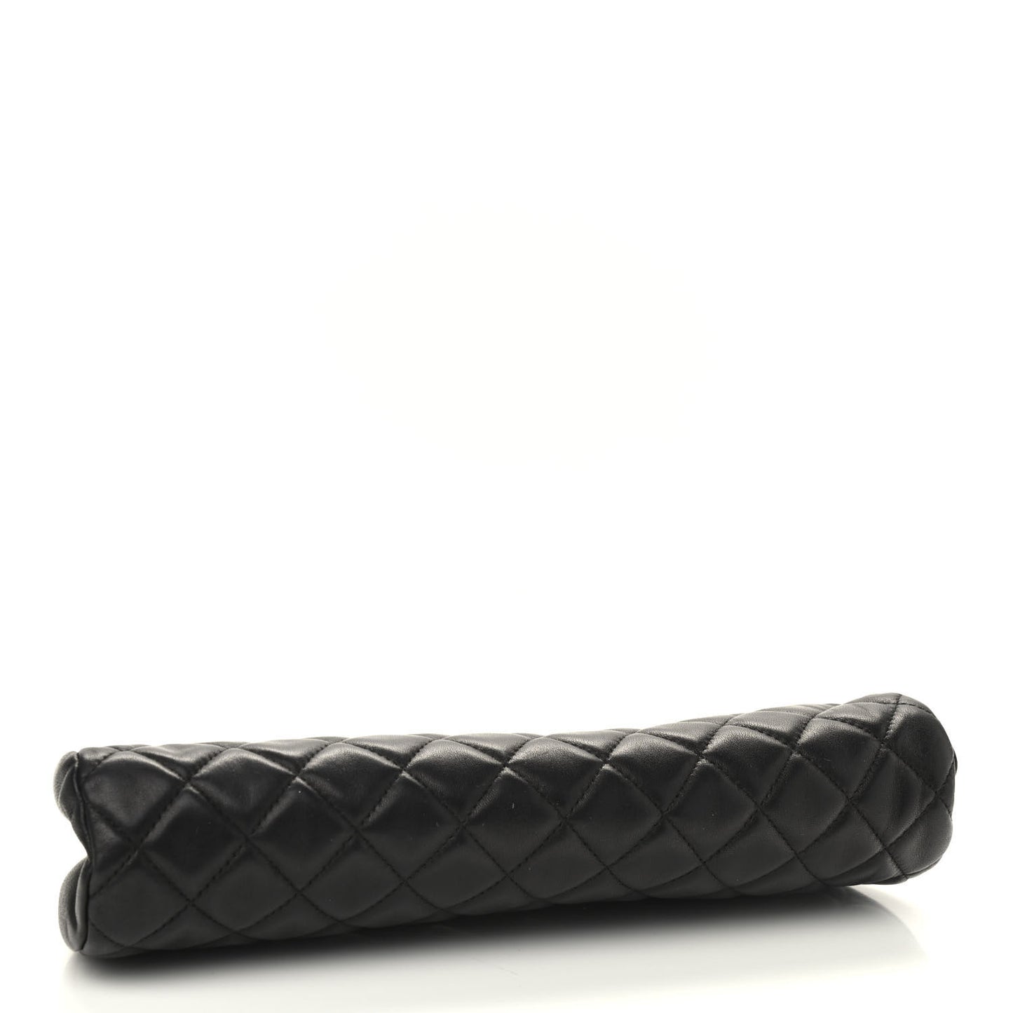 Lambskin Quilted Timeless Clutch Black