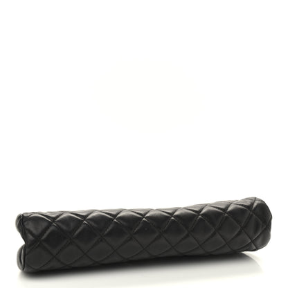 Chanel Lambskin Quilted Timeless Clutch Black 4 of 8